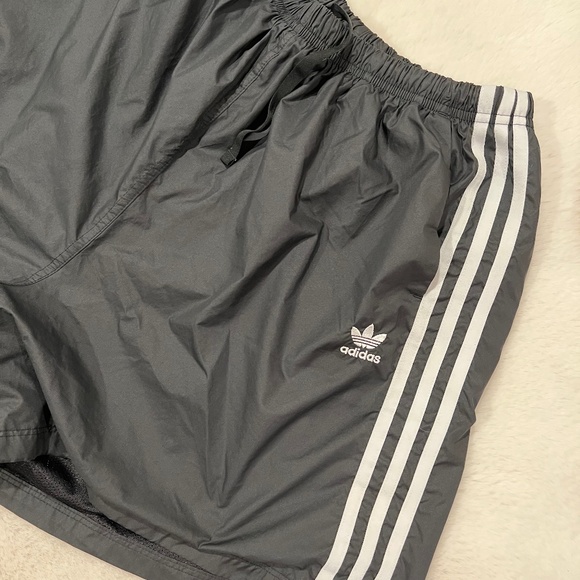 Adidas High Waist Track Shorts - Picture 1 of 2